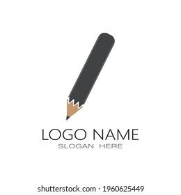 Pencil Logo Template Vector Symbol Design Stock Vector Royalty Free