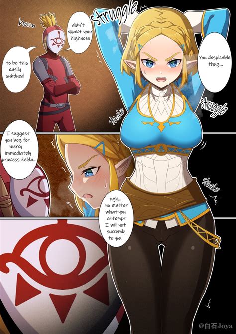 Link Princess Zelda And Yiga Clan Footsoldier The Legend Of Zelda And 1 More Drawn By