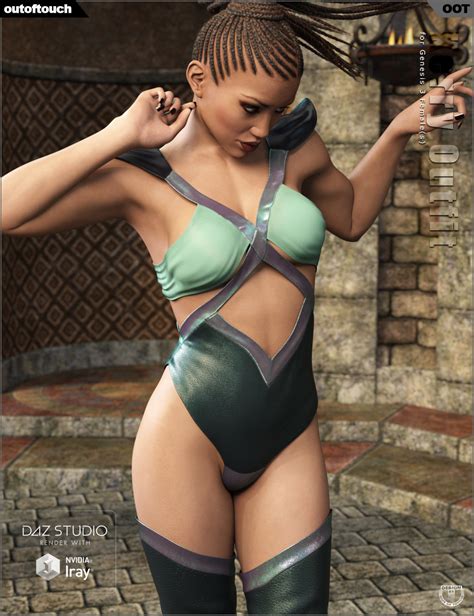 Kerry Outfit For Genesis Female S Daz D