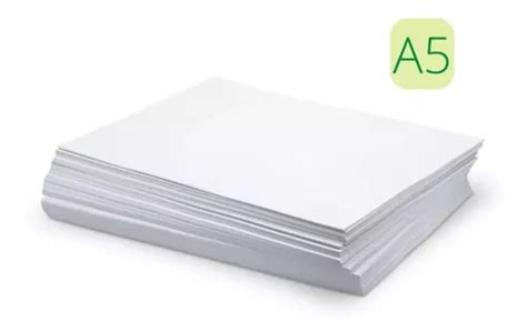 1000 Folhas Papel Offset Branco 75g Sulfite A5 MercadoLivre