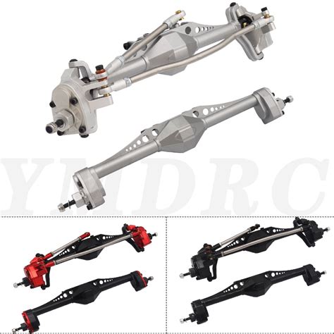 Aluminum Alloy Front And Rear Portal Axle With Servo Mount Bracket For