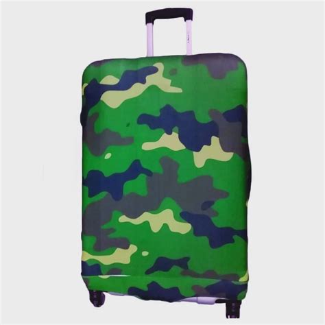 Capa Protetora Mala Viagem Personalizada Média Camuflada Submarino