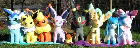 Eeveelution Plushies | Plushies, Eeveelutions, Plush