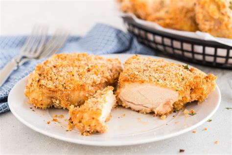 Panko Oven Fried Chicken Made To Be A Momma