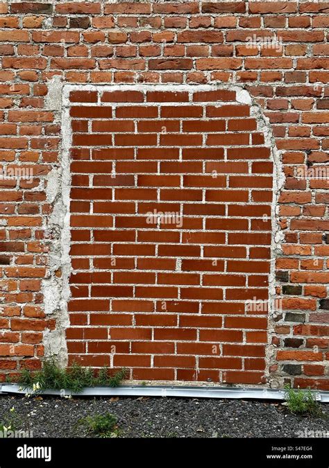 Bricked Up Door Stock Photo Alamy