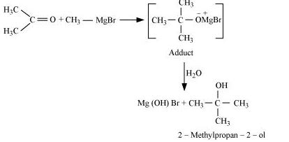 How Will You Prepare Methyl Propan Ol From Methyl Magnesium Bromide