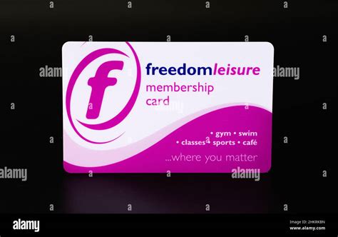 Freedom Leisure membership card for gym, pool and other sports from ...