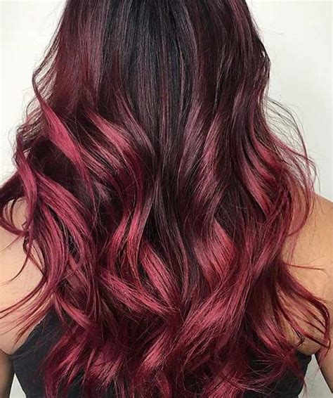 29 Best Red Ombre Hair Color Ideas