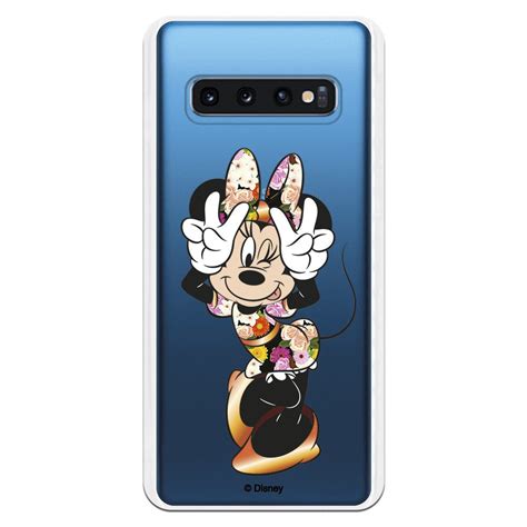 Disney Samsung Galaxy S10 Minnie Posing Classics Case Clear Dressinn