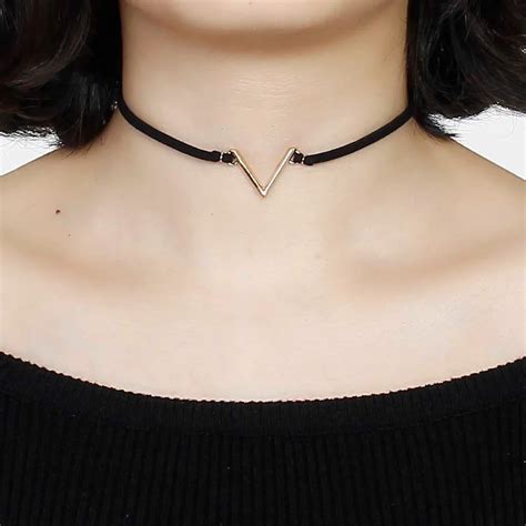 Buy Doreenbeads New Fashion Black Velvet Suede Choker