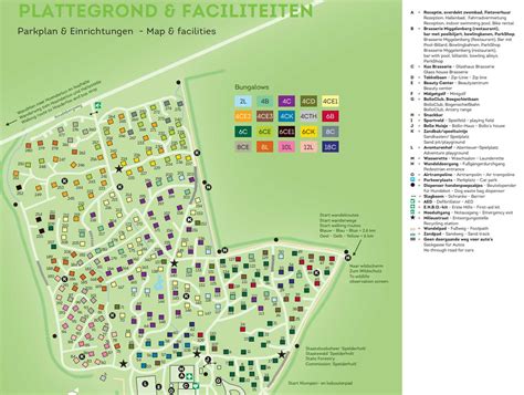 Plattegrond Vakantiepark Miggelenberg Landal