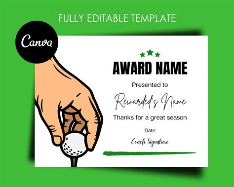 Biggest Loser Certificate Template