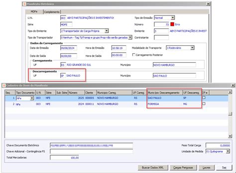 Arquivo FAQ Rej612MDFeErro Png CIGAM WIKI