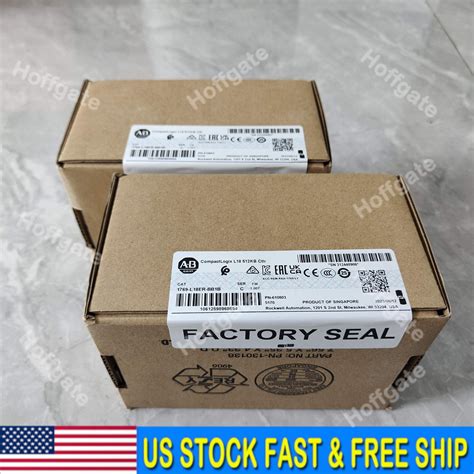 New Allen Bradley L Er Bb B Compactlogix Mb Di O Controller Us