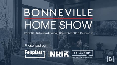 Bonneville Home Show Edition Maisons Bonneville