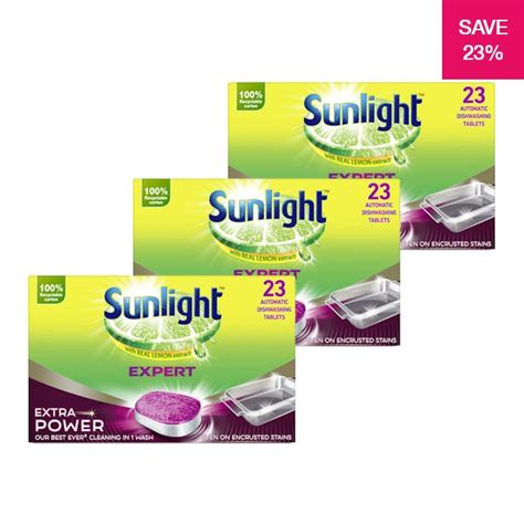 23% off on Pack of 3 23's or 28's Dishwashing Tablets | OneDayOnly