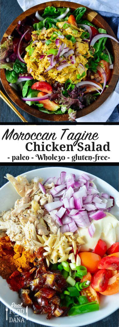 Moroccan Tagine Chicken Salad Dana Monsees Nutrition Yemek Tarifi