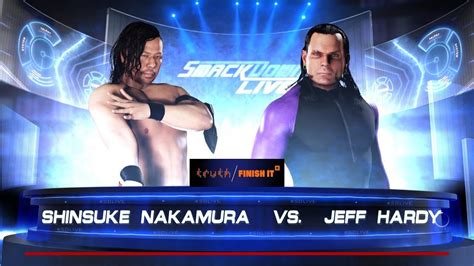 WWE 2K18 PC Shinsuke Nakamura VS Jeff Hardy YouTube