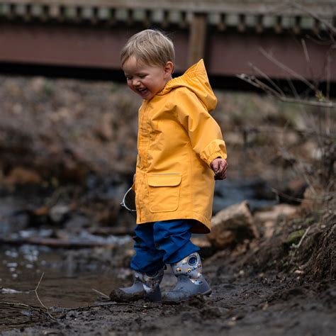 Kids Lite Waterproof Boots | Grey Construction for Toddlers