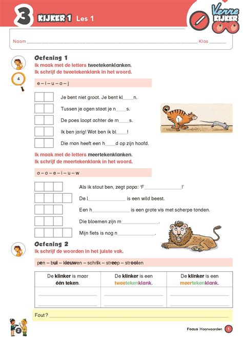 Verrekijker Spelling 3 Werkboek Kijker 1 En 2 Die Keure Educatief