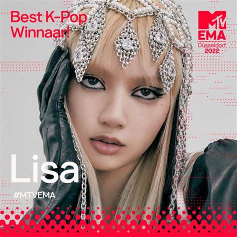 ‘lisa Wins Best Kpop 블랙핑크 리사 ‘mtv Ema 베스트 K팝 수상″역사상 솔리스트 최초·유일″ 황선용 기자 톱스타뉴스