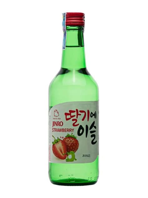 Soju Jinro Strawberry Sochu Mùi Dâu Tây Sành Rượu