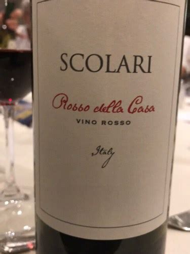 2023 Cantine Scolari Rosso Della Casa Vivino US