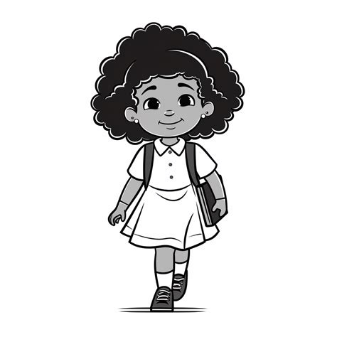 Ruby Bridges Strength In Color Coloring Page