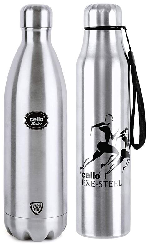 Cello Swift Stainless Steel Double Walled Flask Hot And Cold Ml