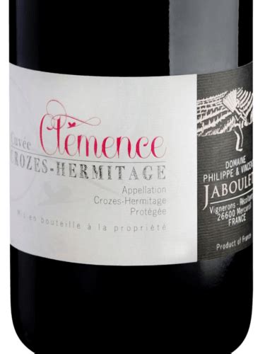 Domaine Philippe Et Vincent Jaboulet Cuv E Cl Mence Crozes Hermitage