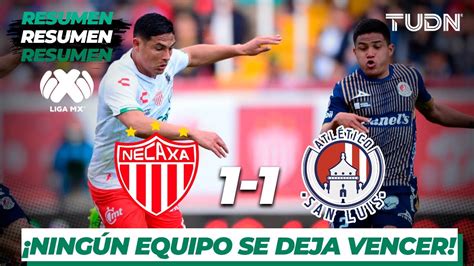 Resumen Y Goles Necaxa 1 1 San Luis Liga Mx CL 2020 J 3 TUDN