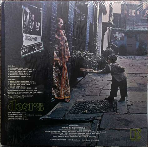 The Doors ‎ Strange Days Early Us Pressing Vinyl Pursuit Inc