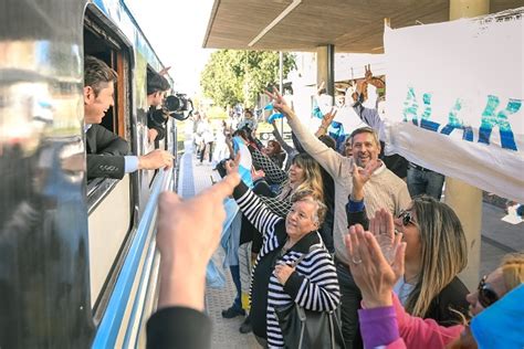 Kicillof inauguró el nuevo tramo del Tren Universitario de La Plata