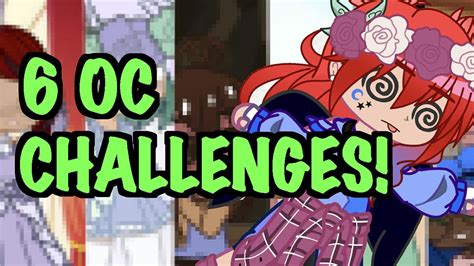 Trying Out Different Oc Challenges Part 1 Youtube