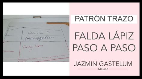 Patrón Trazo Falda Lápiz Paso A Paso Youtube