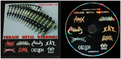 Hirax Thrash Metal Warriors Compilation Cd Hirax Thrash Me Flickr