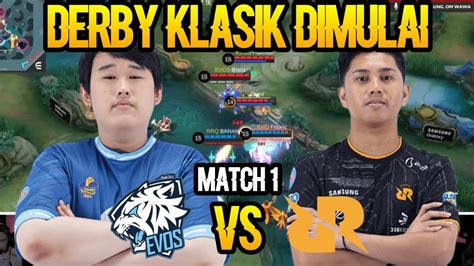 Pembuktian Match Ferxiic Ke Mantan Tim Dulu Rrq Vs Evos Legends