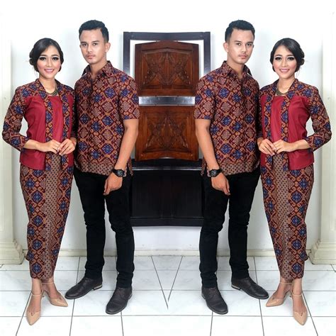 39 Lazada Batik Couple Modern Batik Top