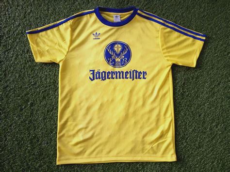 Eintracht Braunschweig 1976 77 Home Shirt Jagermeister Football Room