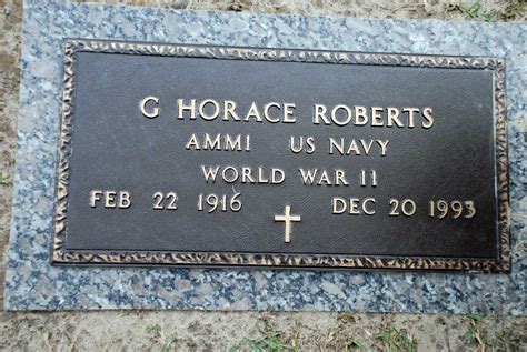 George Horace Roberts M Morial Find A Grave