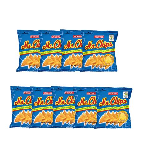 Jack N Jill Mr Chips Nacho Cheese 26g Bundle Of 9 Shopee Philippines