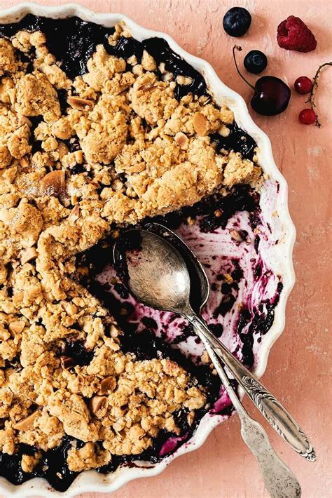 Crumble De Frutos Rojos Muy Sencillo