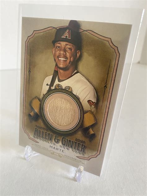 Ketel Marte 2021 Topps Allen Ginter Relic Card AGA KM Arizona