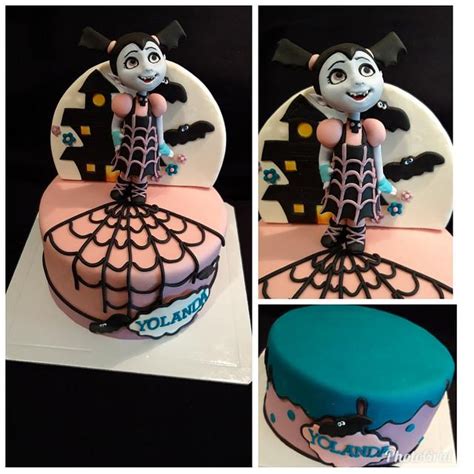 Vampirina Cake - Decorated Cake by Cristina Arévalo- The - CakesDecor