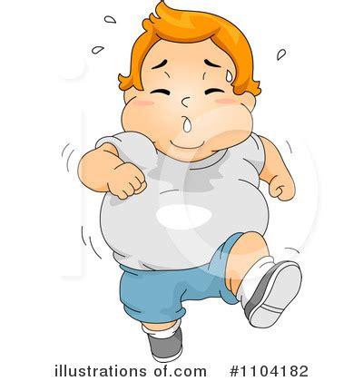 Child Obesity Clipart #1104182 - Illustration by BNP Design Studio