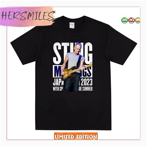 Sting My Songs Summer 2023 New Tour T-shirt - Hersmiles