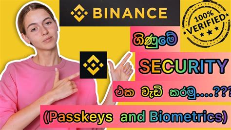 Binance Security Passkeys And Biometric