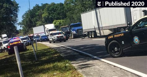 Man Wanted In Triple Killing Is Arrested After Armed Standoff On Florida Highway The New York