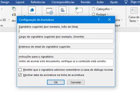 Como Colocar Linha De Assinatura No Word Guia Informática