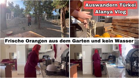 Oh nein das Wasser ist abgestellt Auswandern Türkei Alanya Daily